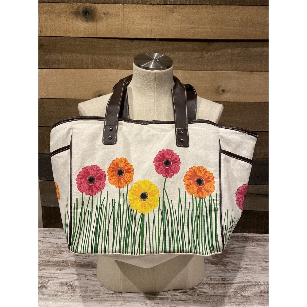 Gerber Daisy tote bag